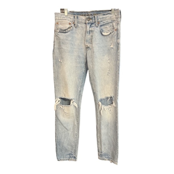 American Eagle Slim Fit Jeans Light Wash Size 31x32 RA1 - Picture 1 of 3